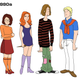 Illustration for article titled Here's How the Scooby Doo Crew Would've Dressed Through the 20th Century